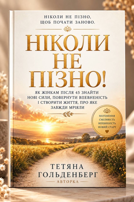 Ніколи не пізно! — Українська